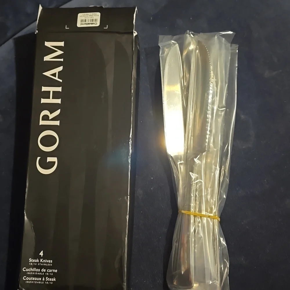 ❤️BUY 2 GET 1 FREE Gorham Steak Knives Set of 4